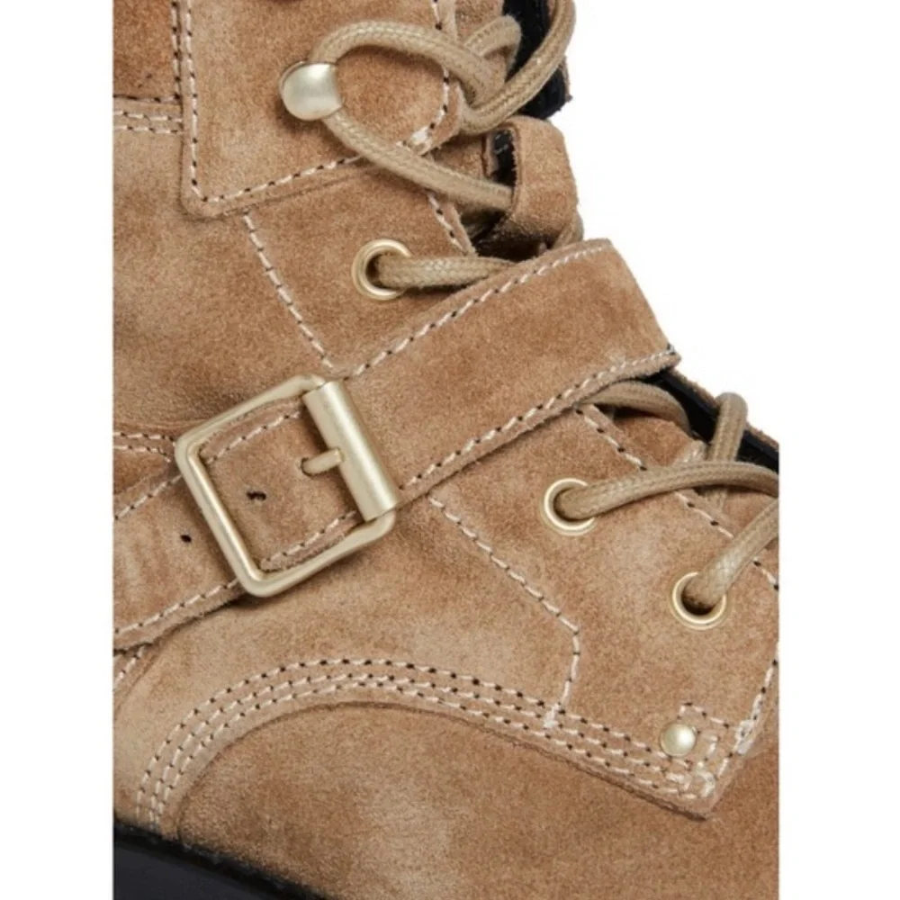 All Saints Paulina‎ Lug Sole Combat Boot - Picture 3 of 6